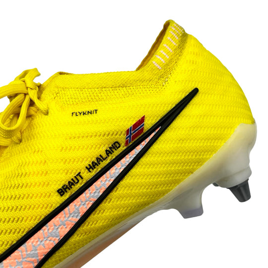 Erling Haaland Match Usado Nike Mercurial Vapor 15 Elite Temporada 2022/23 Treble Season