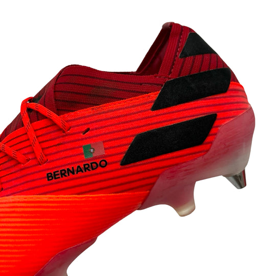 Bernardo Silva Partido desgastado Adidas Nemeziz 19,1