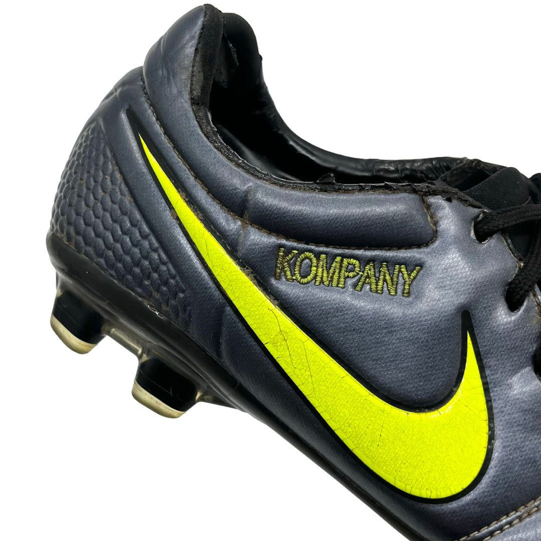 Vincent Kompany Match Worn Nike T90 Laser III Elite 2011/12