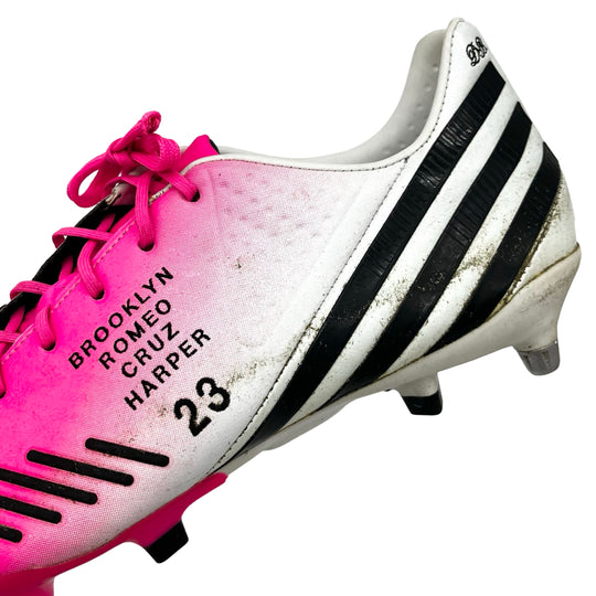 David Beckham Match Worn Adidas Predator LZ DB 2012/13