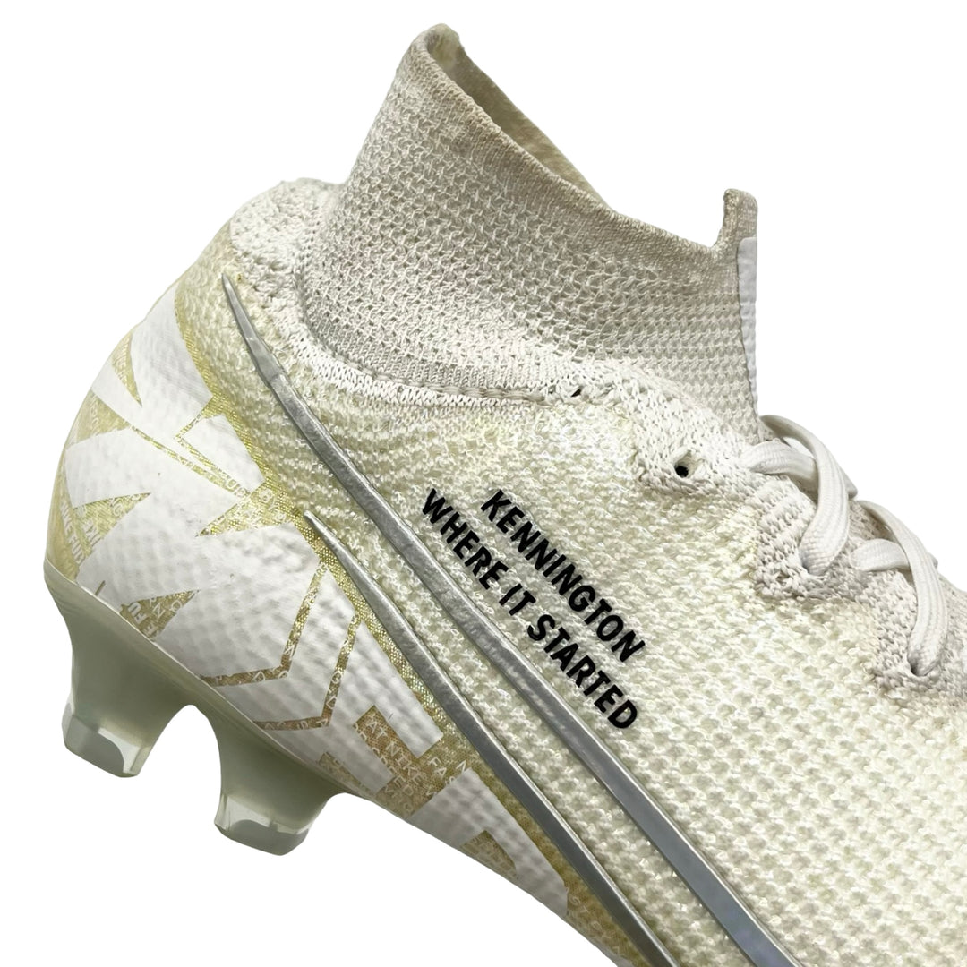 Jadon Sancho Match Worn Nike Mercurial Superfly 7 Elite 2019/20