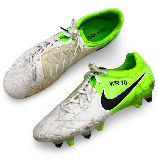 Wayne Rooney Match Worn Nike T90 Laser IV 2012/13