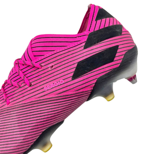 Serge Gnabry Partido desgastado Adidas Nemeziz 19,1