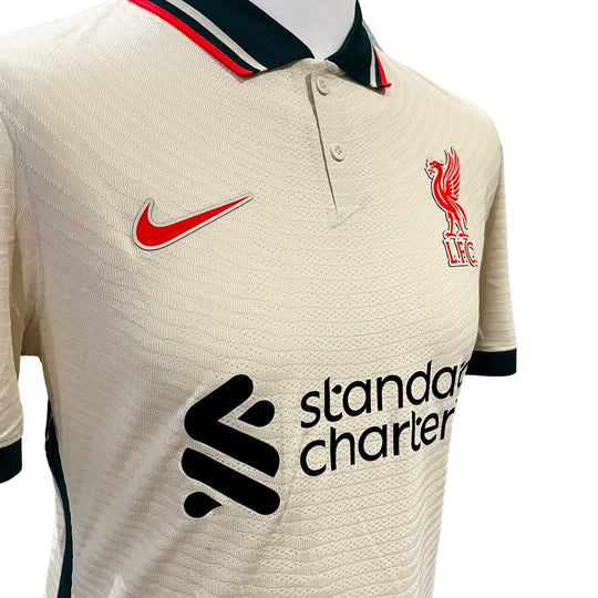 Mohamed Salah Jogo Usado Nike Dri-Fit ADV Liverpool Camisa de jogo