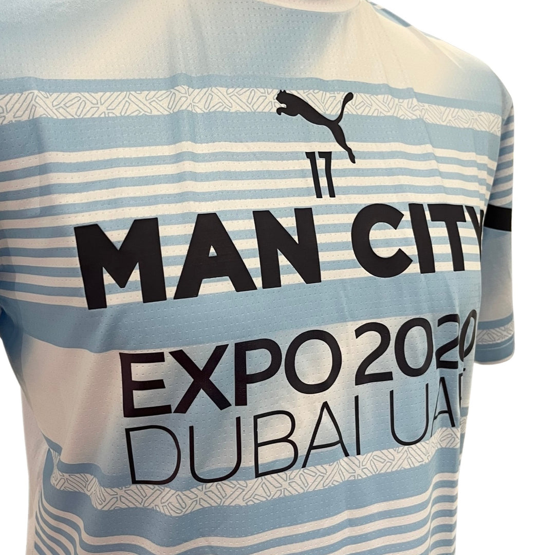 Kevin De Bruyne Manchester City Puma DryCell Training Camisa Usada