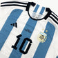 Lionel Messi Match Issued Adidas HEAT.RDY Shirt Argentina vs France 2022 FIFA World Cup Final