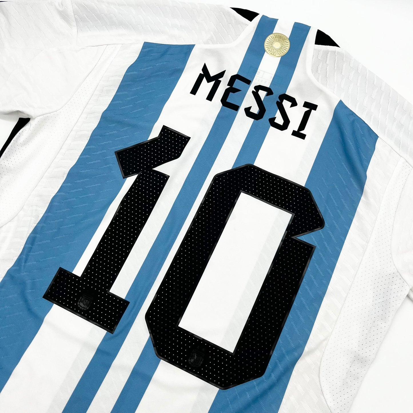 Lionel Messi Match Issued Adidas HEAT.RDY Shirt Argentina vs Mexico 2022 FIFA World Cup
