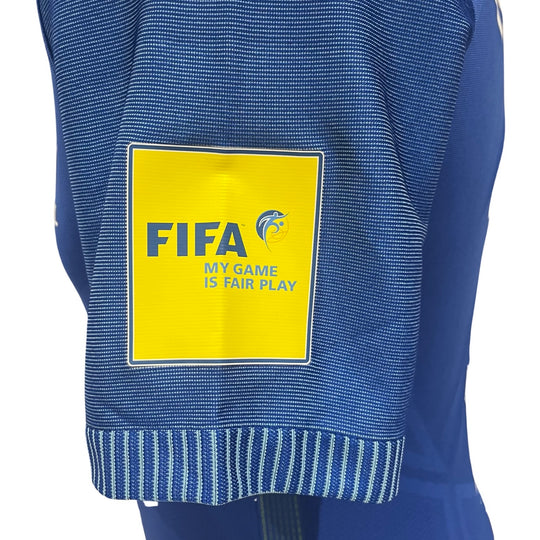 Neymar Jr Match Worn, Unwashed, Photo-Matched Nike Dri-Fit Shirt - Ecuador 0-3 Brazil, 2018 FIFA World Cup Qualifer