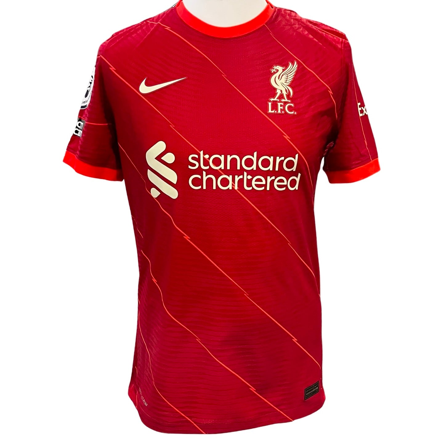 Thiago Alcântara Match Worn Nike Dri-Fit ADV Liverpool Shirt