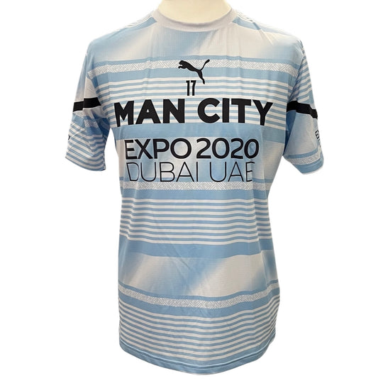 Kevin De Bruyne Manchester City Puma DryCell Training Camisa Usada