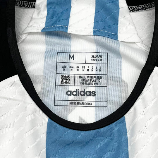 Lionel Messi Match Issued Adidas HEAT.RDY Shirt Argentina vs Mexico 2022 FIFA World Cup