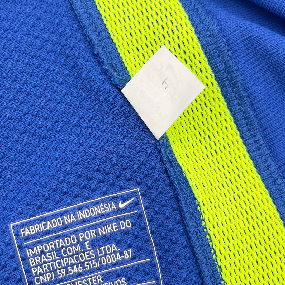 Neymar Jr Match Worn, Unwashed, Photo-Matched Nike Dri-Fit Shirt - Ecuador 0-3 Brazil, 2018 FIFA World Cup Qualifer