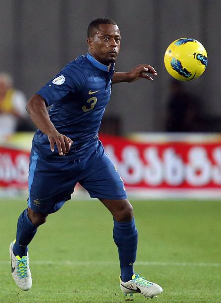 Patrice Evra Match Worn Nike Tiempo Legend IV