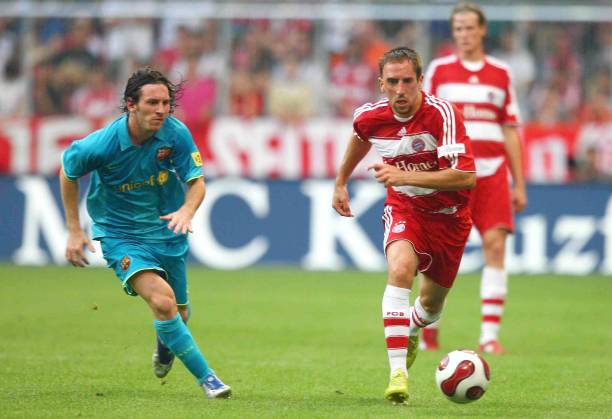 Franck Ribéry Match Worn Nike Mercurial Vapor iii Signed
