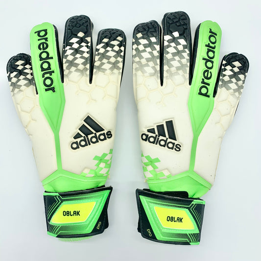 Jan Oblak Match Issued Adidas Predator Pro SMU Goalkeeper Gloves