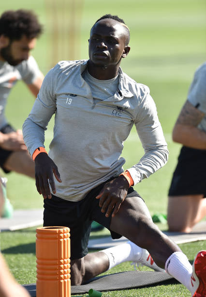 Sadio Mané Training Worn New Balance Liverpool FC Jumper 2018 UEFA Champions League Final