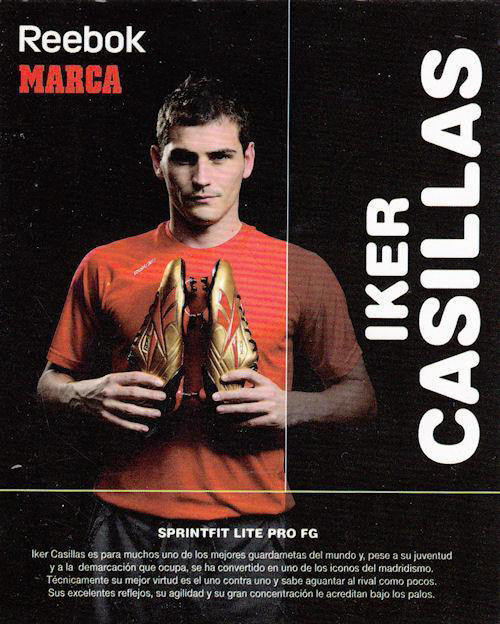 Iker Casillas Match Issued Reebok Sprintfit Lite Pro Signed UEFA Euro 2008