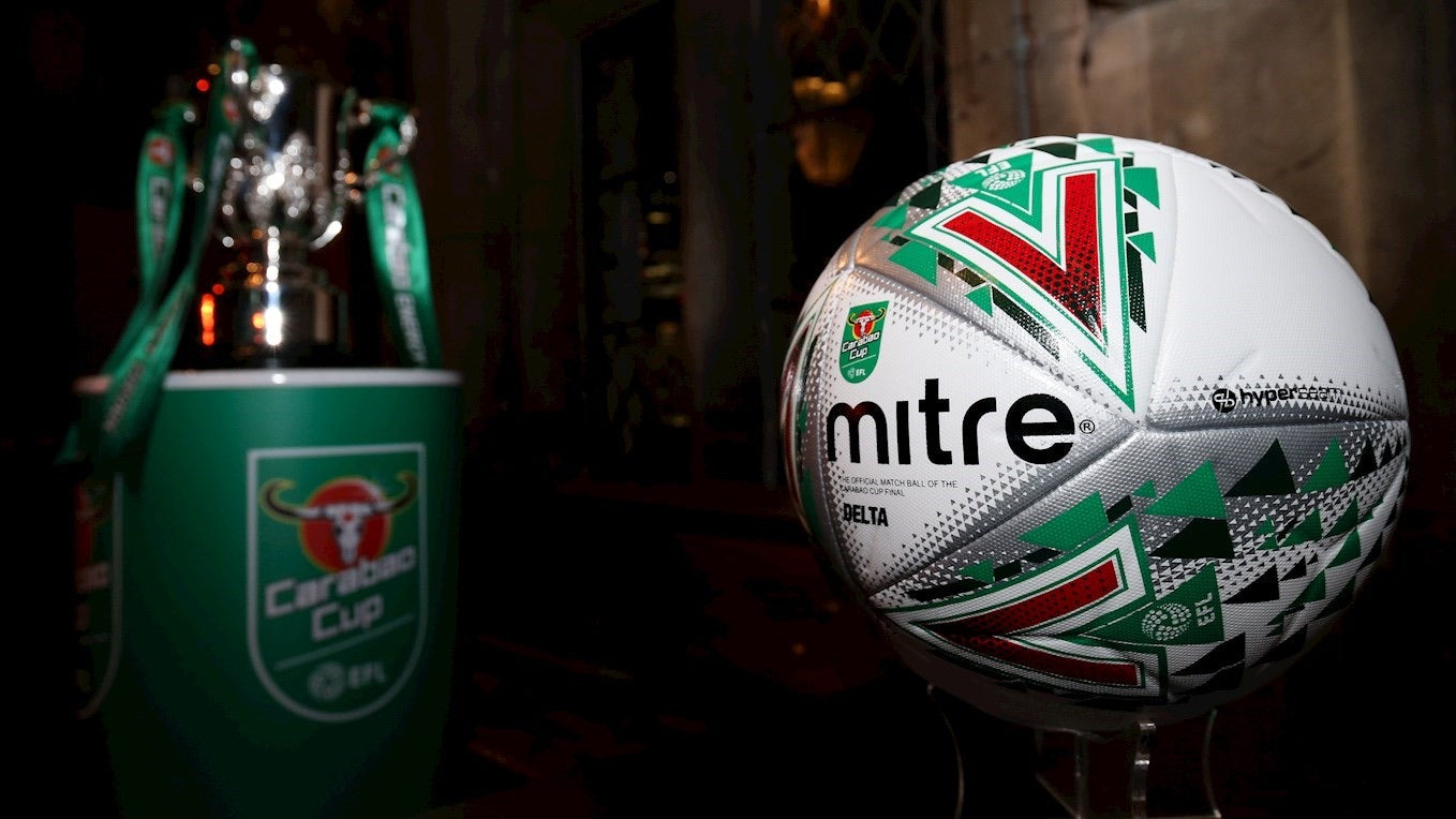 Mitre Delta Max Hyperseam Carabao Cup Final 2019 Match Used Ball
