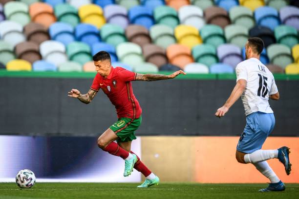 جواو كانسيلو مباراة يرتديها نايك الزئبق بخار 14 النخبة يفا يورو 2020