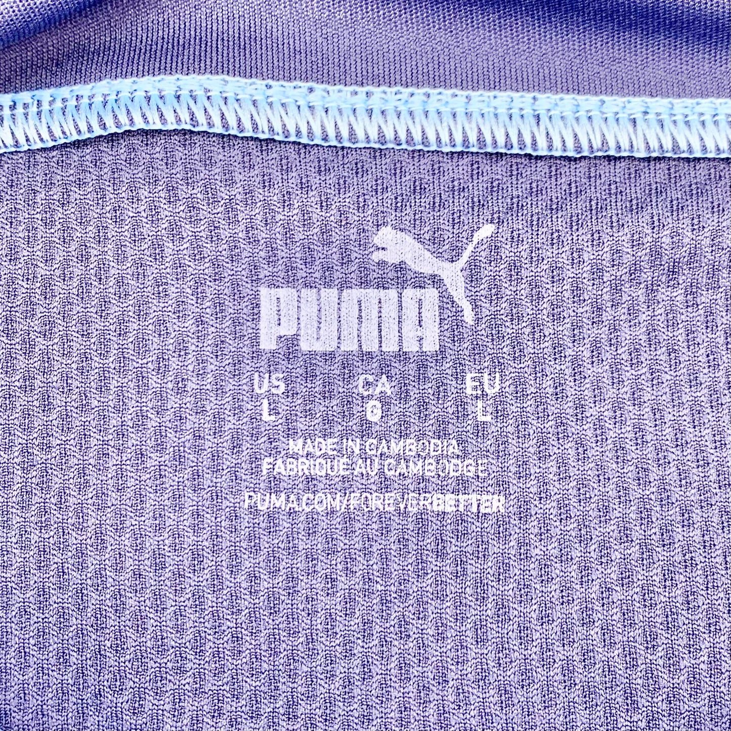 Kevin De Bruyne Manchester City Puma DryCell Training Worn Shirt