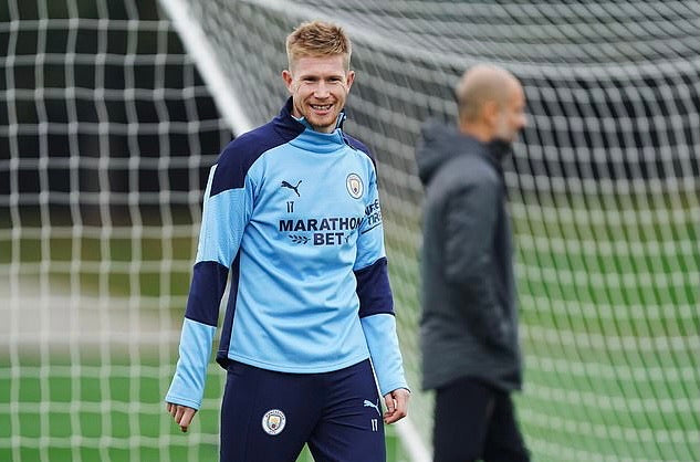 Kevin De Bruyne Manchester City Puma DryCell Training Camiseta usada