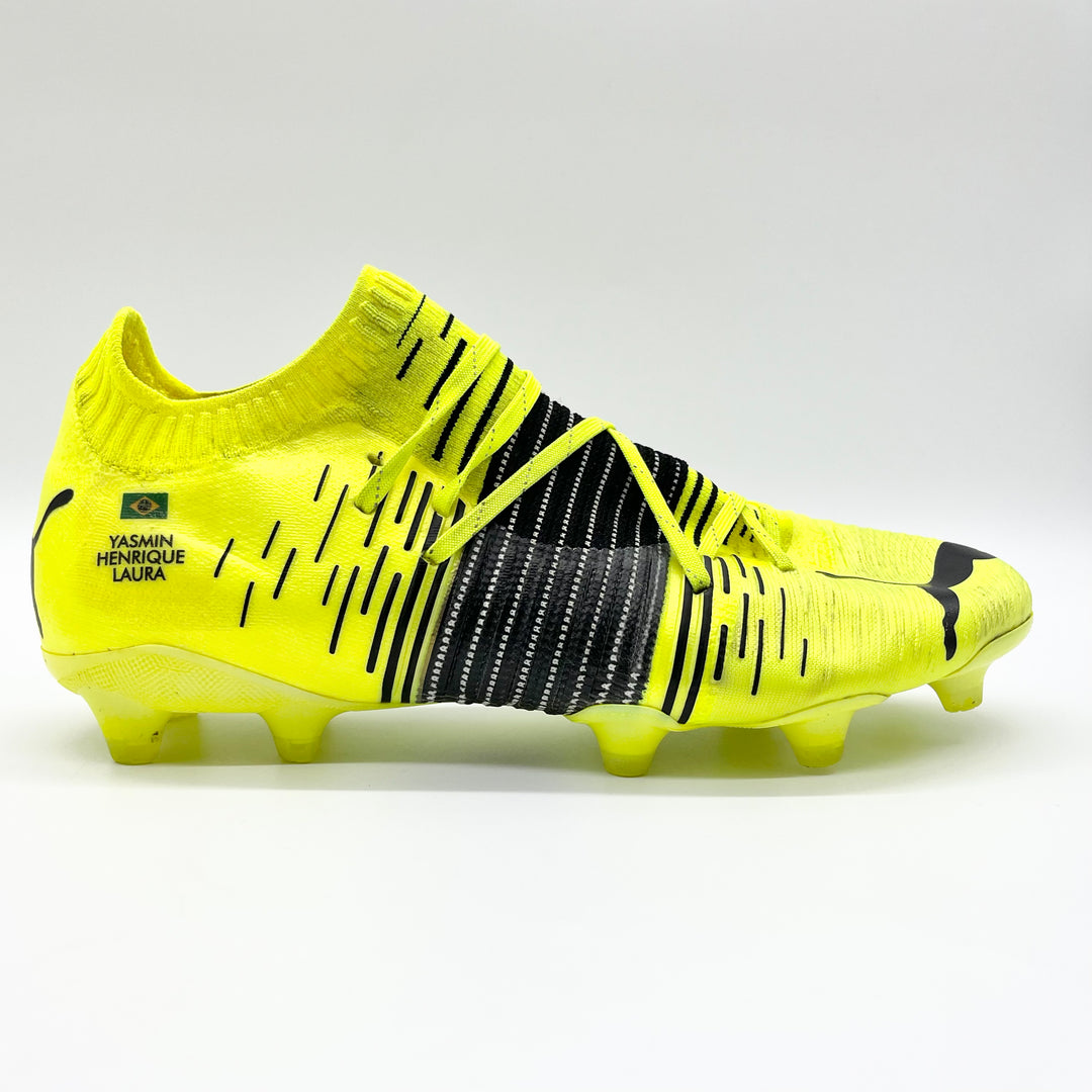 Puma Future Z 1,1 Ederson Moraes partido desgastado