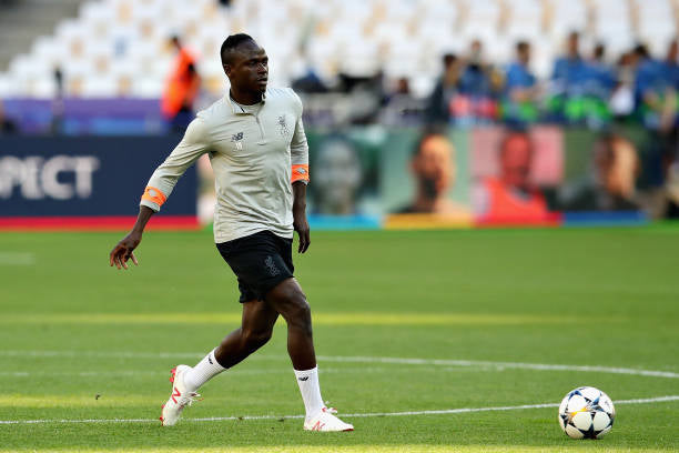 Sadio Mané Training Worn New Balance Liverpool FC Jumper 2018 UEFA Champions League Final